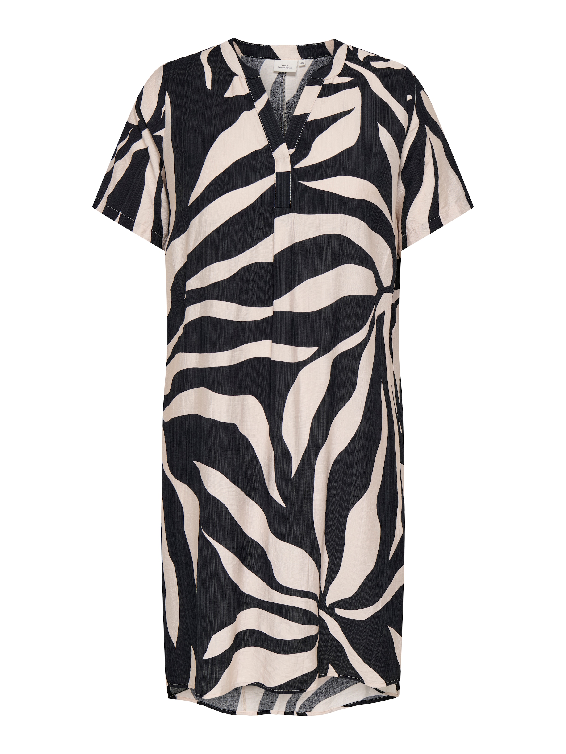 ONLY Carmakoma Kleid in Schwarz: Vorderseite