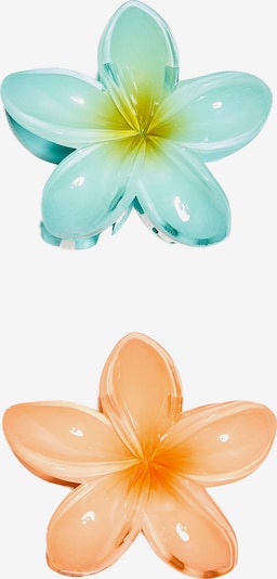 Bershka Bižutéria do vlasov - svetlomodrá / oranžová, Produkt