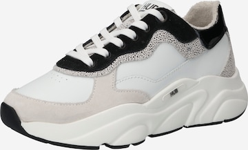 HUB - Zapatillas deportivas bajas en blanco: frente