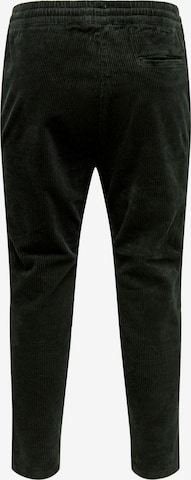 Only & Sons Regular Pants 'Linus Life' in Green