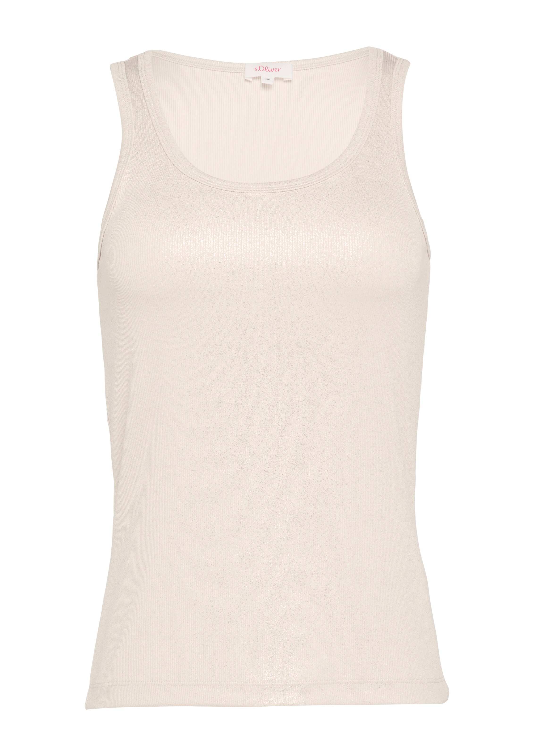 s.Oliver Top in Beige: front