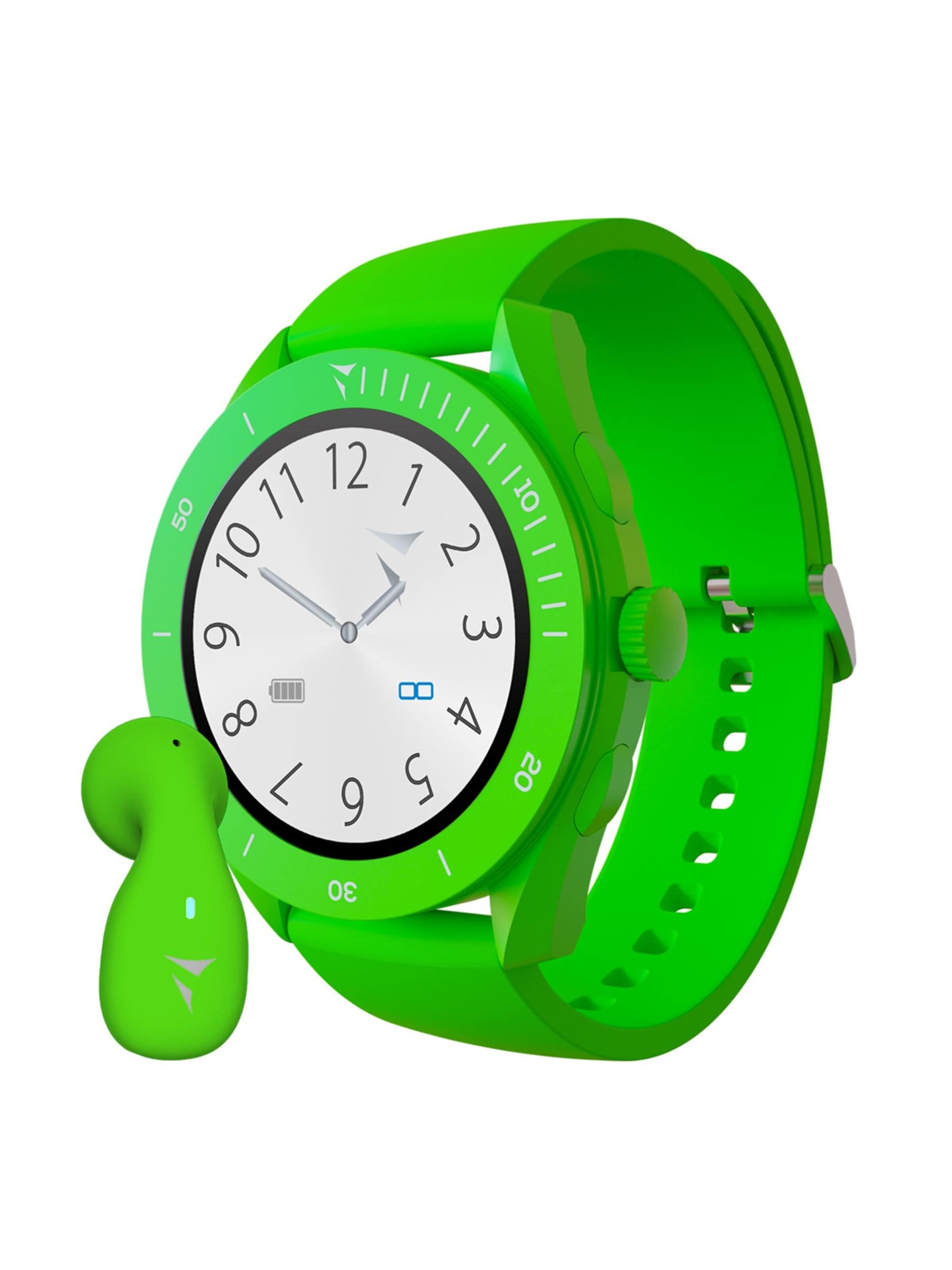 Techmade Digitaluhr 'Young Dark Green Bundle'‌ in Grün: Vorderseite