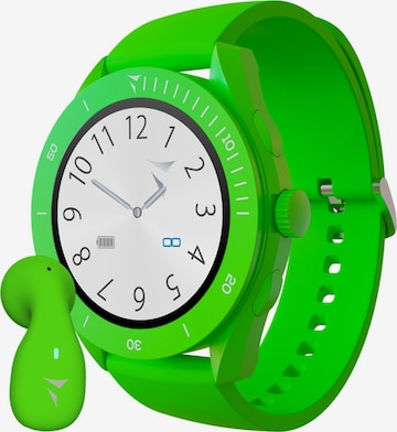 Montre digitale 'Young Dark Green Bundle' Techmade en vert : devant
