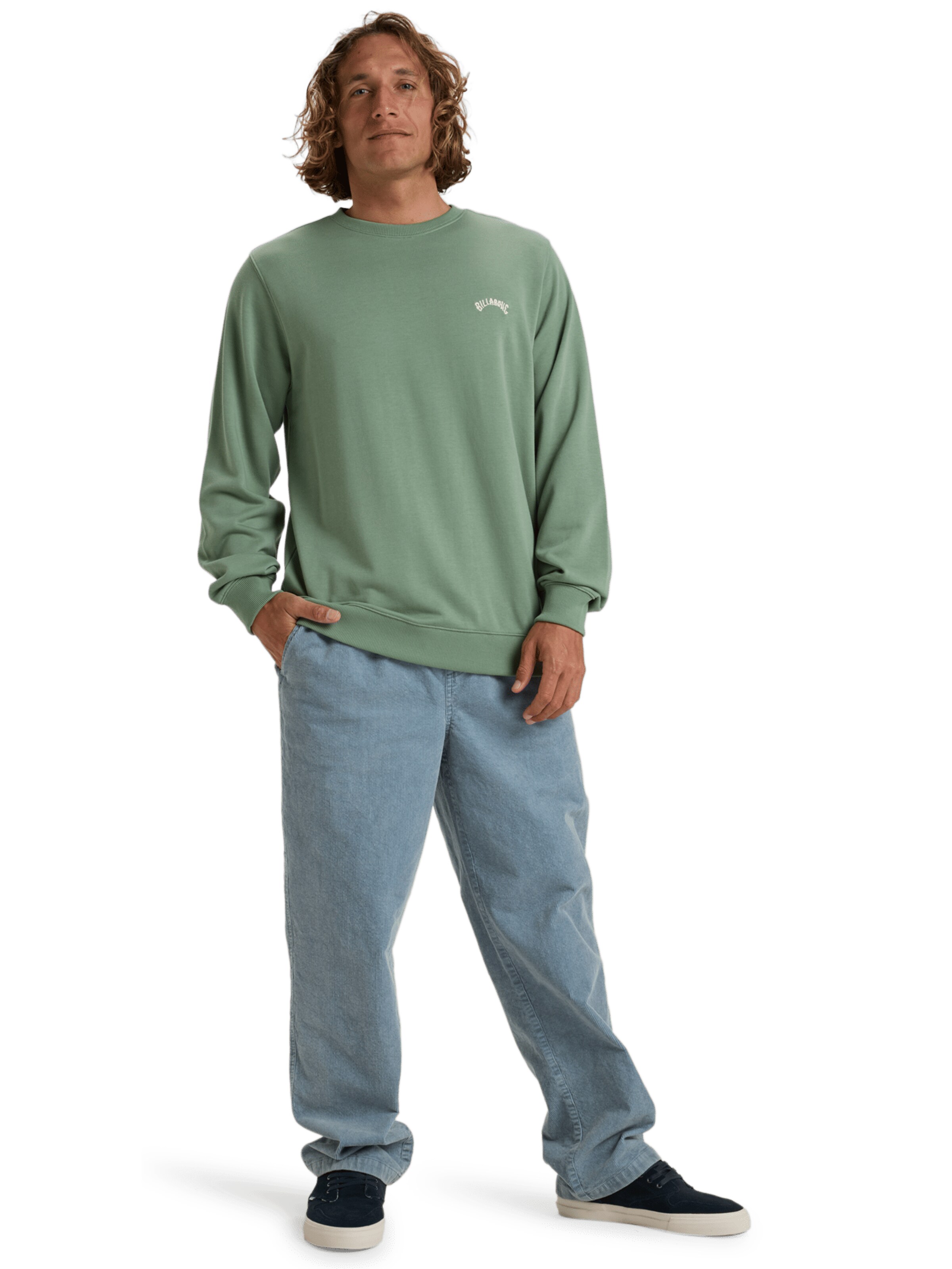 Sweat-shirt BILLABONG en vert