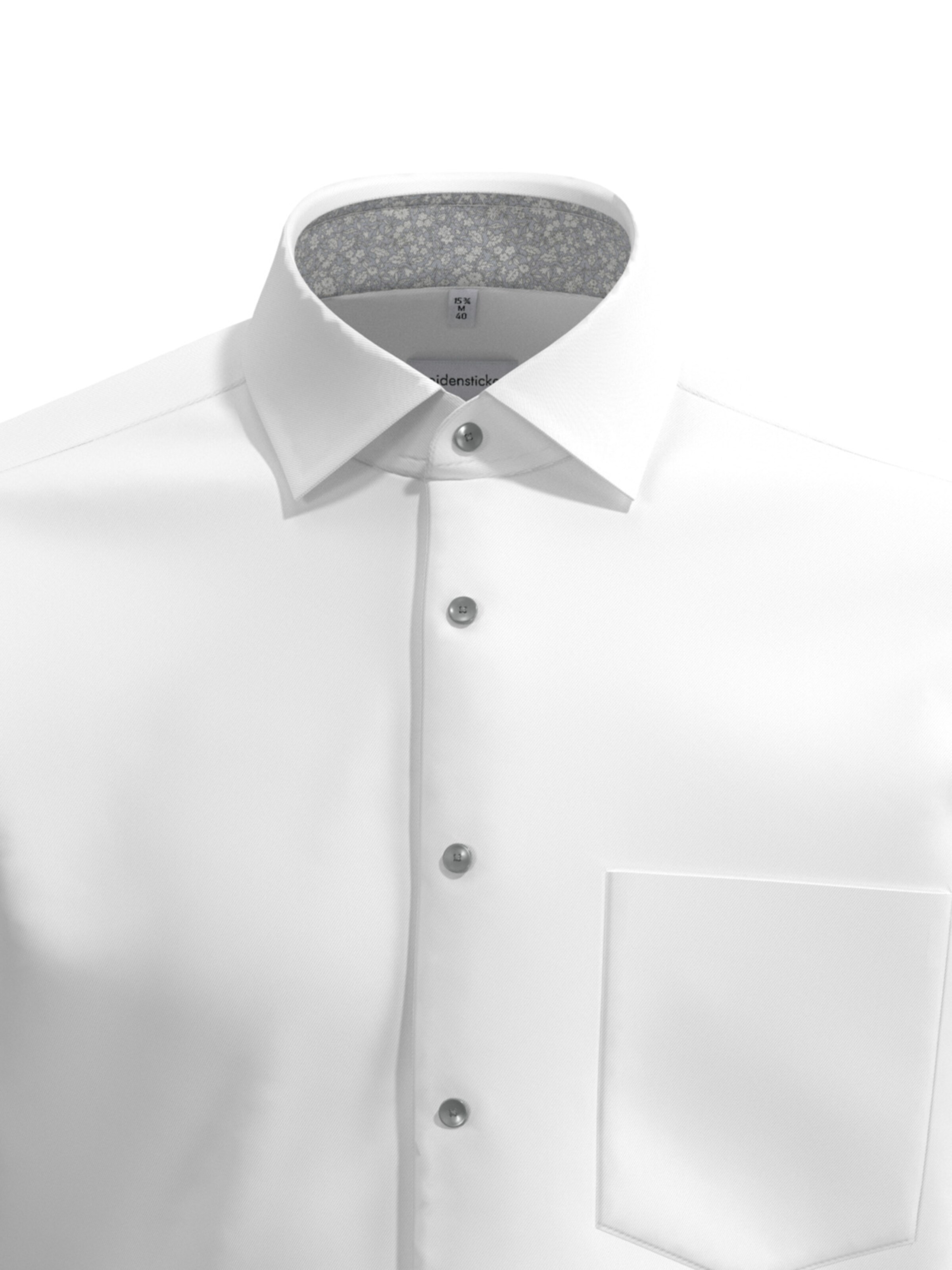 SEIDENSTICKER Regular fit Zakelijk overhemd in Wit