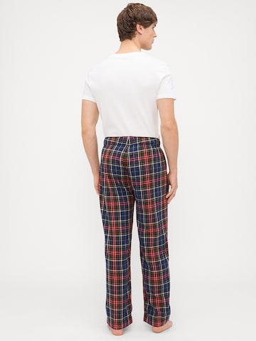 Abercrombie & Fitch Spodnie od piżamy w kolorze czerwony