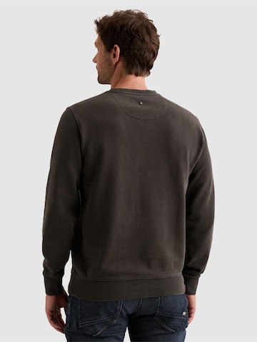 Felpa 'Sweatshirt with garment-dye wash and chest logo' di PME Legend in grigio