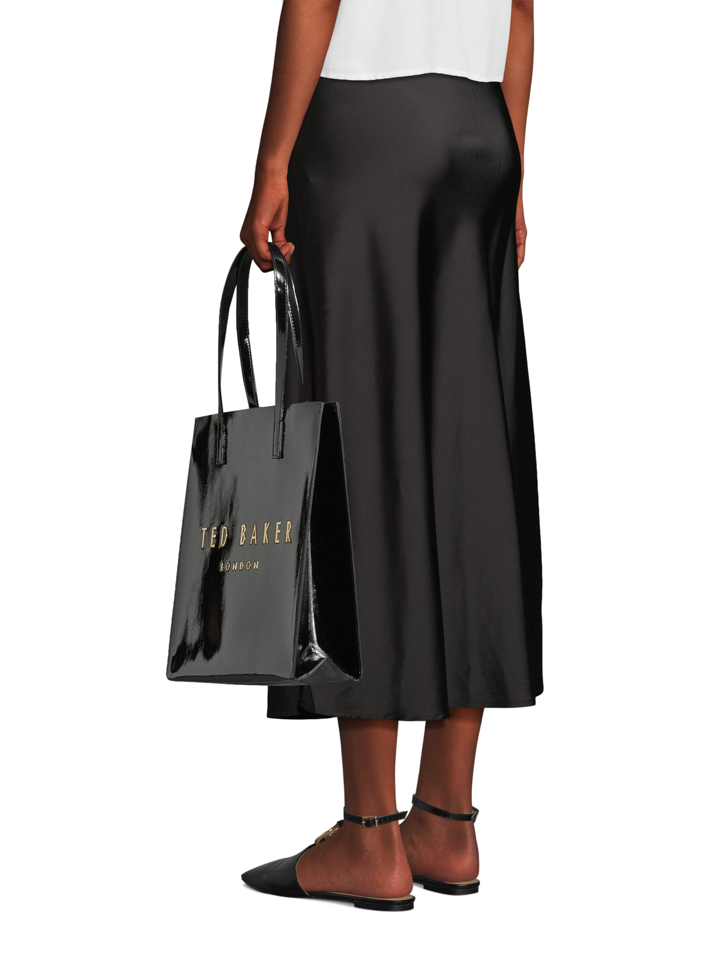 Shopper 'Crinkon' di Ted Baker in nero