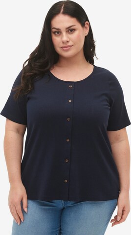 Zizzi - Camisa 'EATHENA' em preto