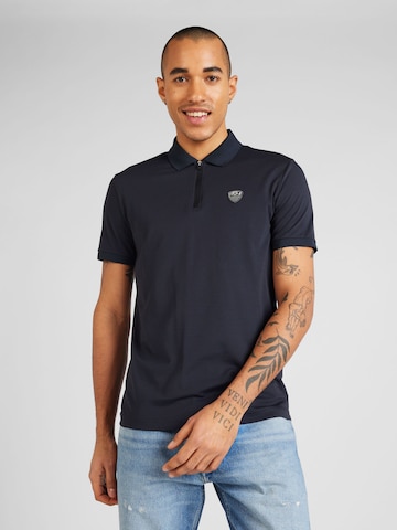 EA7 Emporio Armani Shirt in Blauw: voorkant