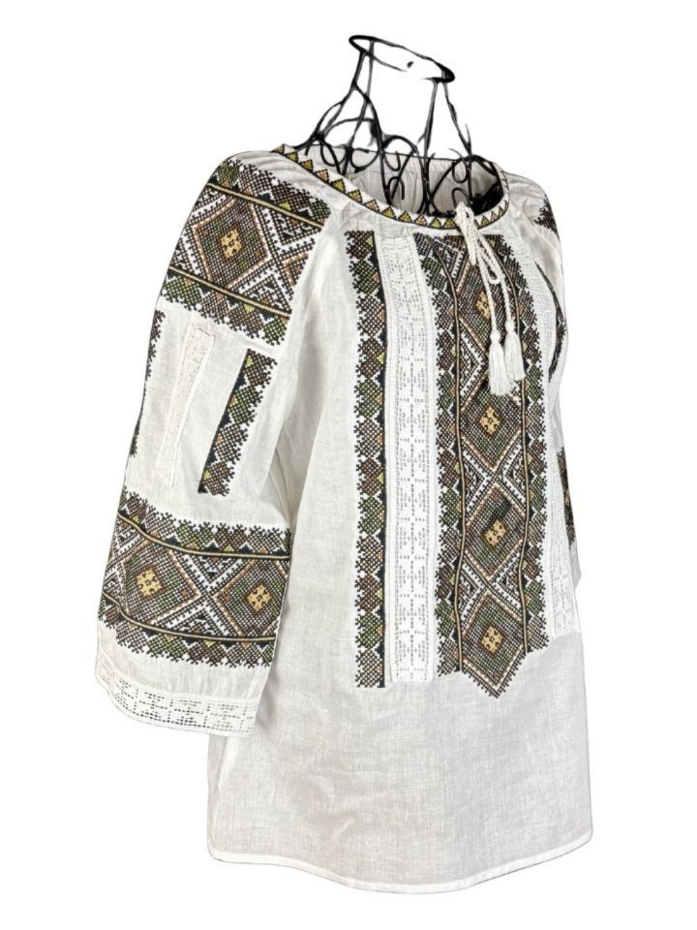 Blouse folklorique Rody’s forever en blanc