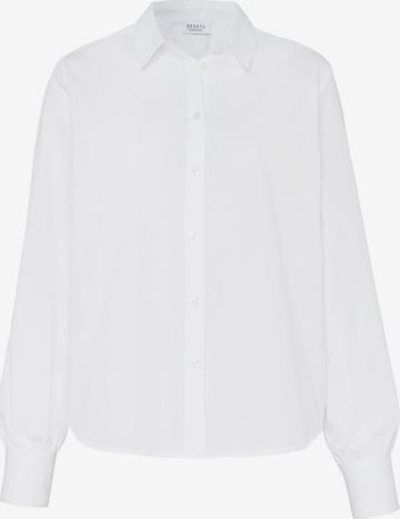 Chemisier DESOTO en blanc : devant