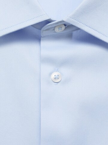 MANGO MAN Regular fit Overhemd 'VEIRA' in Blauw