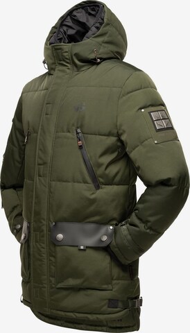 Parka d’hiver 'Tahaa' STONE HARBOUR en vert