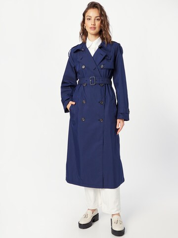 Lauren Ralph Lauren Between-Seasons Coat 'FAUSTINO' in Blue: front