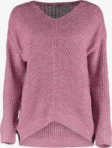 Hailys Pullover 'Pi44pa' in Pink: Vorderseite