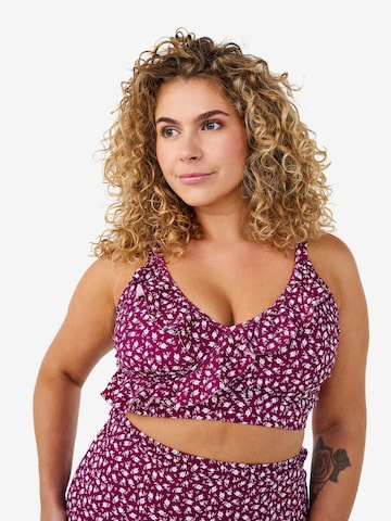 rožinė Swim by Zizzi Biustjė Bikinio viršutinė dalis 'SKATRIN': priekis