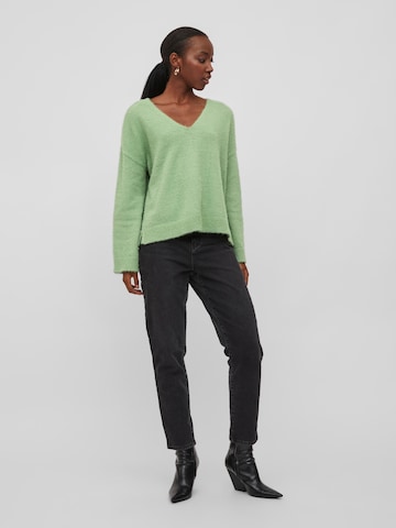 VILA Sweater 'FEAMI' in Green