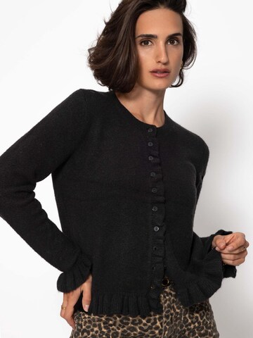 SASSYCLASSY Strickjacke‌‌‌‌‌‌‌ in Schwarz