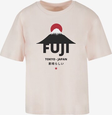 F4NT4STIC Shirt 'Fuji' in Roze: voorkant