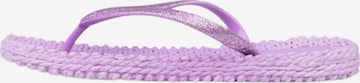 ILSE JACOBSEN T-Bar Sandals 'CHEERFUL01' in Purple: front