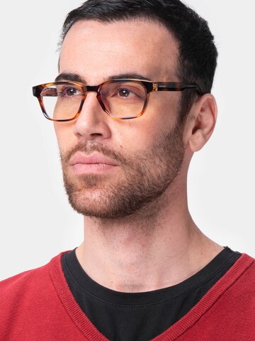 Herling Glasses 'Thayer Blue Light' in Brown