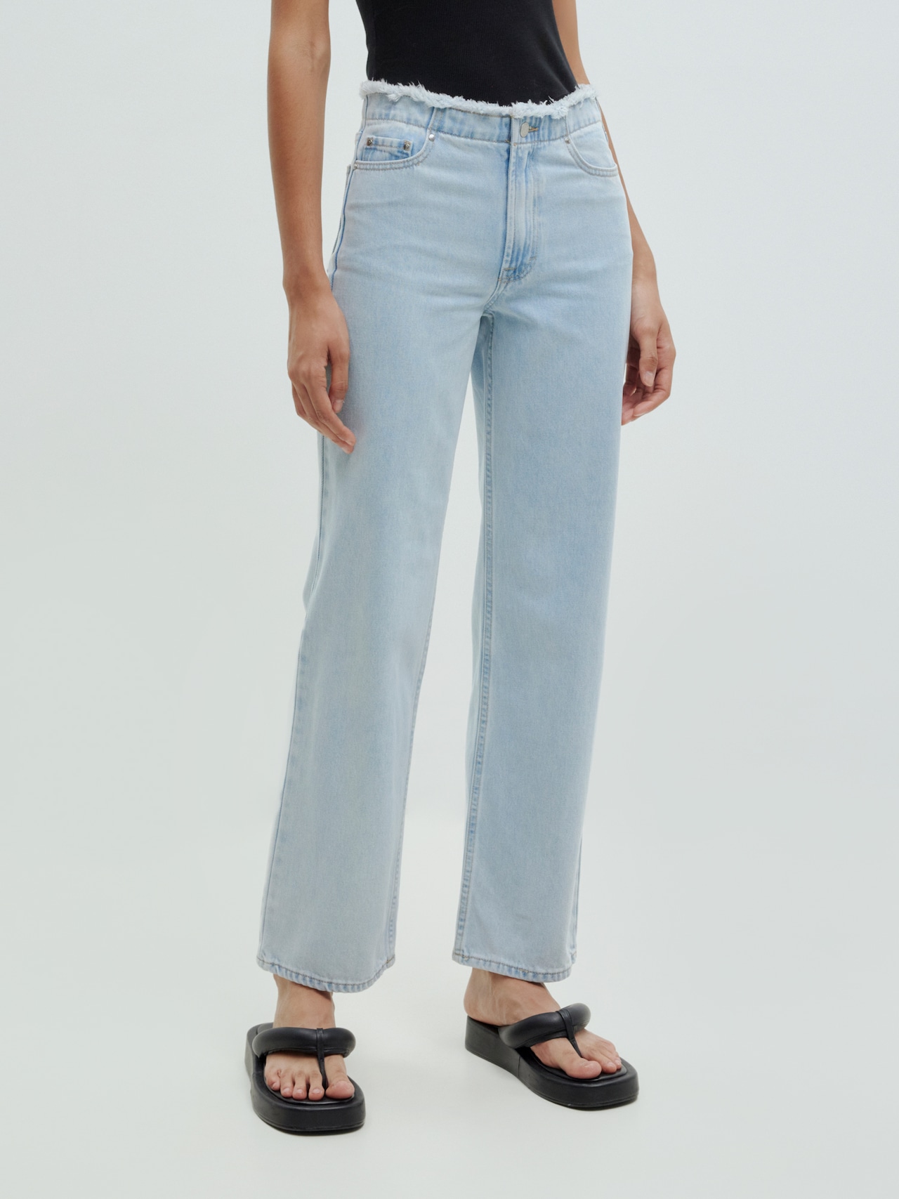 EDITED Pantalón 'Aya' azul denim
