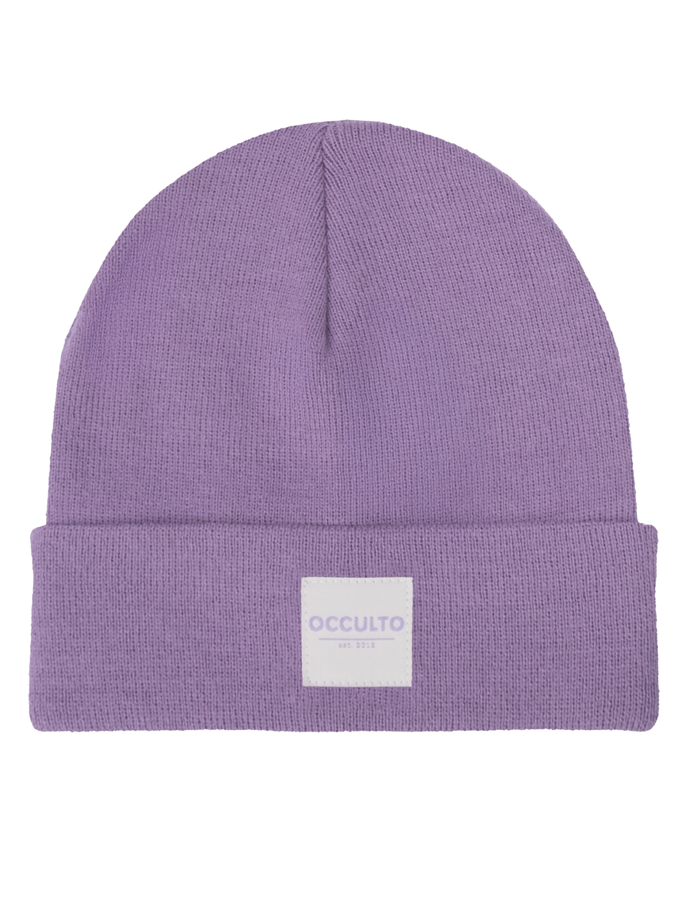 Occulto Beanie 'Eli' in Purple: front