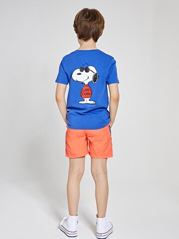 Shiwi Tričko 'Snoopy Grin Grin Joe' – modrá