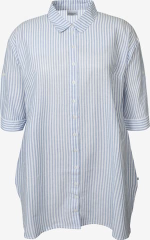 Zhenzi Blouse 'Mabel 1569' in Blue: front