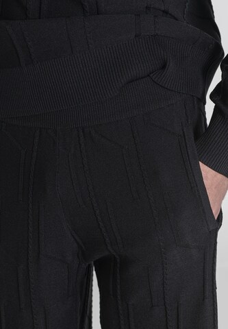 Gianni Kavanagh Regular Sportbroek in Zwart