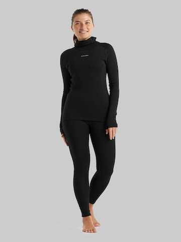 Skinny Pantalon de sport ICEBREAKER en noir