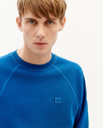 Thinking MU Sweatshirt 'Trash' in Blau