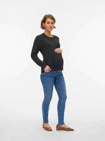 Vero Moda Maternity Skinny Džíny 'VMMPOLLY' – modrá