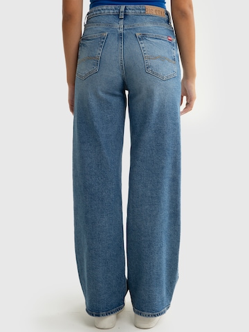 BIG STAR Wide leg Jeans 'Natalie' in Blue
