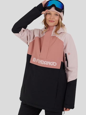 Fundango Outdoorjas 'Birch ECO Logo Anorak' in Gemengde kleuren
