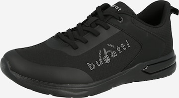 bugatti Športni čevlji z vezalkami | črna barva: sprednja stran