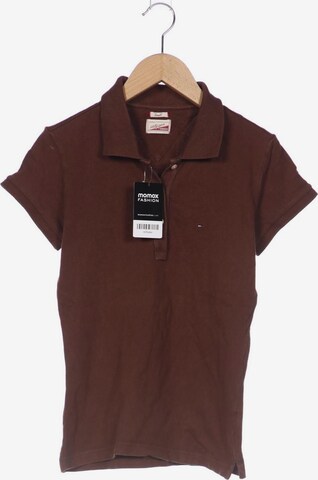 Tommy Jeans Top & Shirt in S in Brown: front