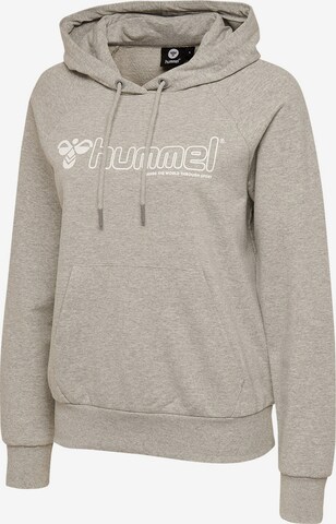 Hummel Спортен суитшърт с качулка в сиво