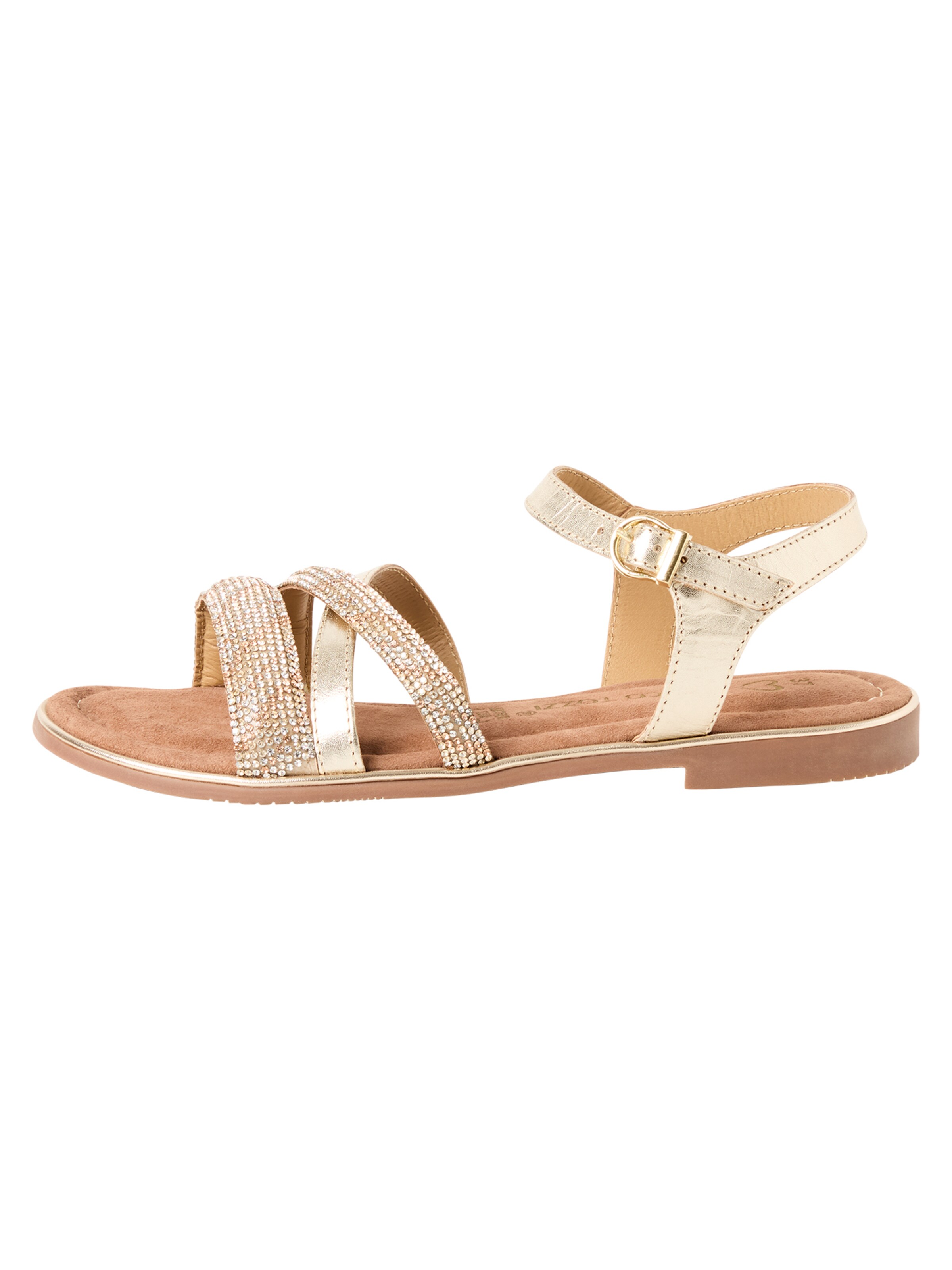 Sandales à lanières MARCO TOZZI en or