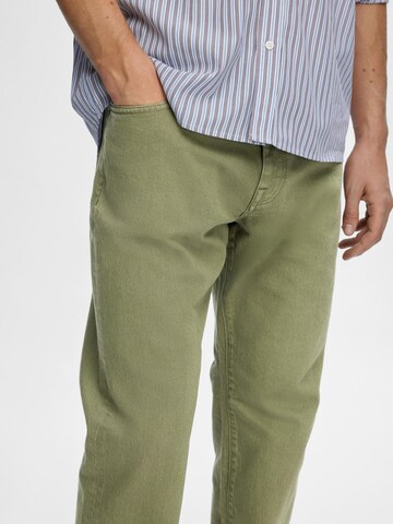 SELECTED HOMME Regular Jeans in Green