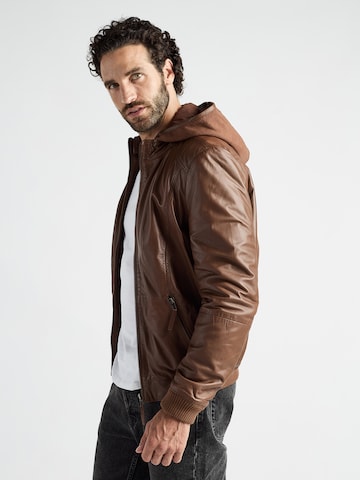 JCC Lederjacke in Braun