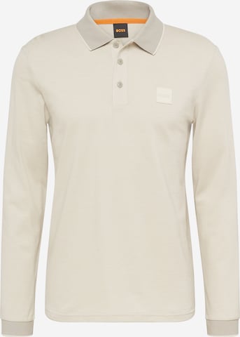 BOSS Orange Shirt 'Peoxfordlong' in Grau: predná strana