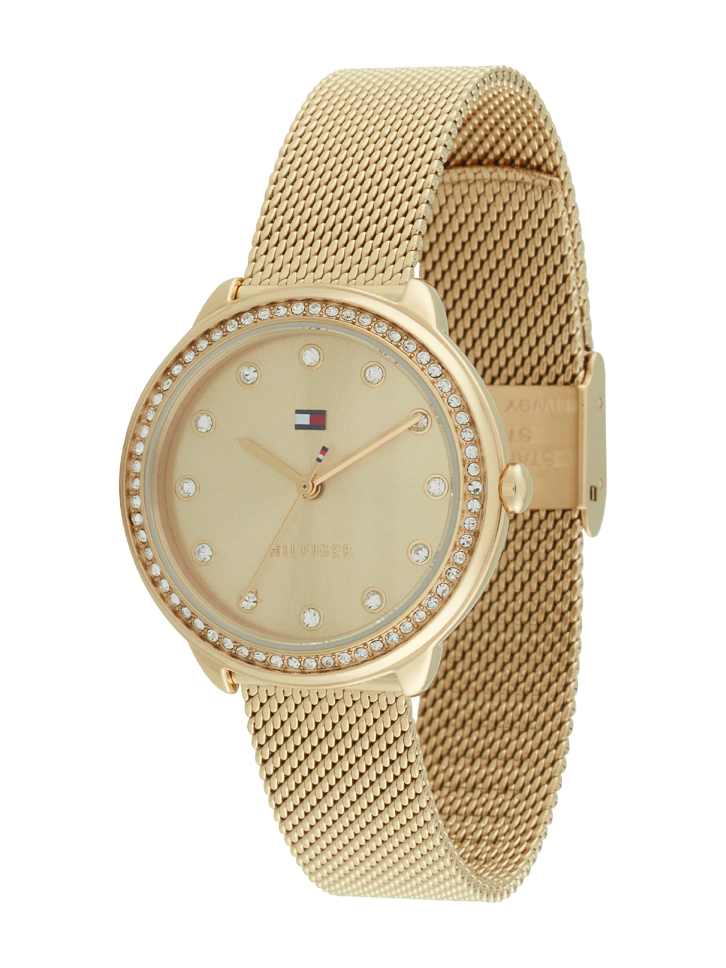 TOMMY HILFIGER Аналоговые часы 'DEMI' в Золотой: спереди