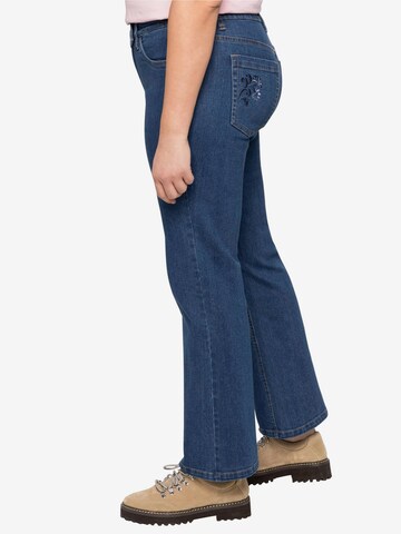 SHEEGO Boot cut Jeans in Blue