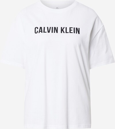 Tricou funcțional Calvin Klein Performance pe negru / alb, Vizualizare produs