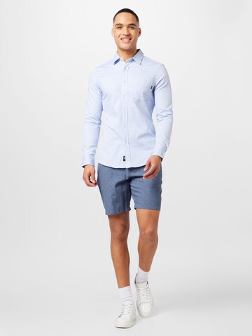 Dockers - Slim Fit Camisa em azul