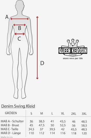Queen Kerosin Dress in Black: front