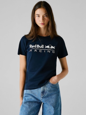 T-Shirt Red Bull Racing x Pepe Jeans en bleu : devant