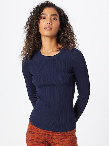 Warehouse - Pullover em azul: frente